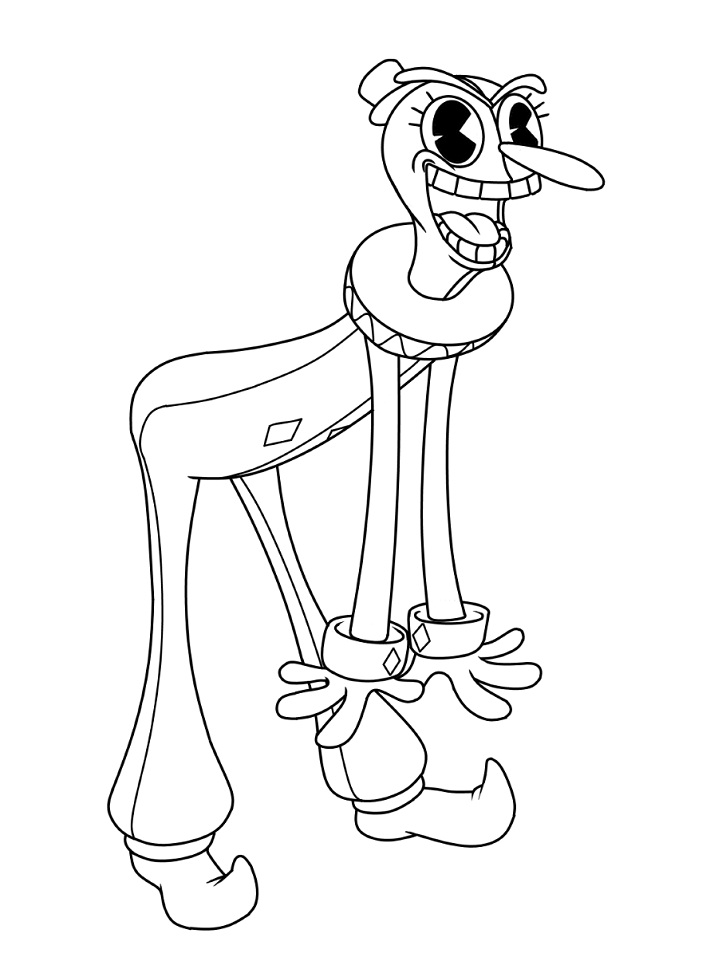 Beppi The Clown Coloring Game Beppi The Clown