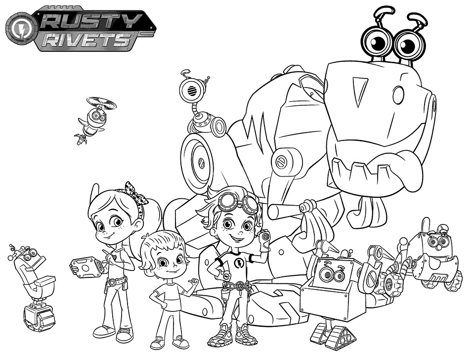 Rusty Rivets Characters