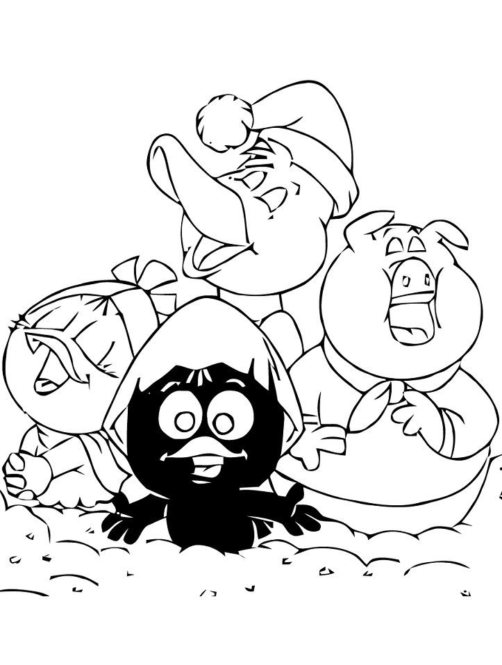 Calimero Characters Singing