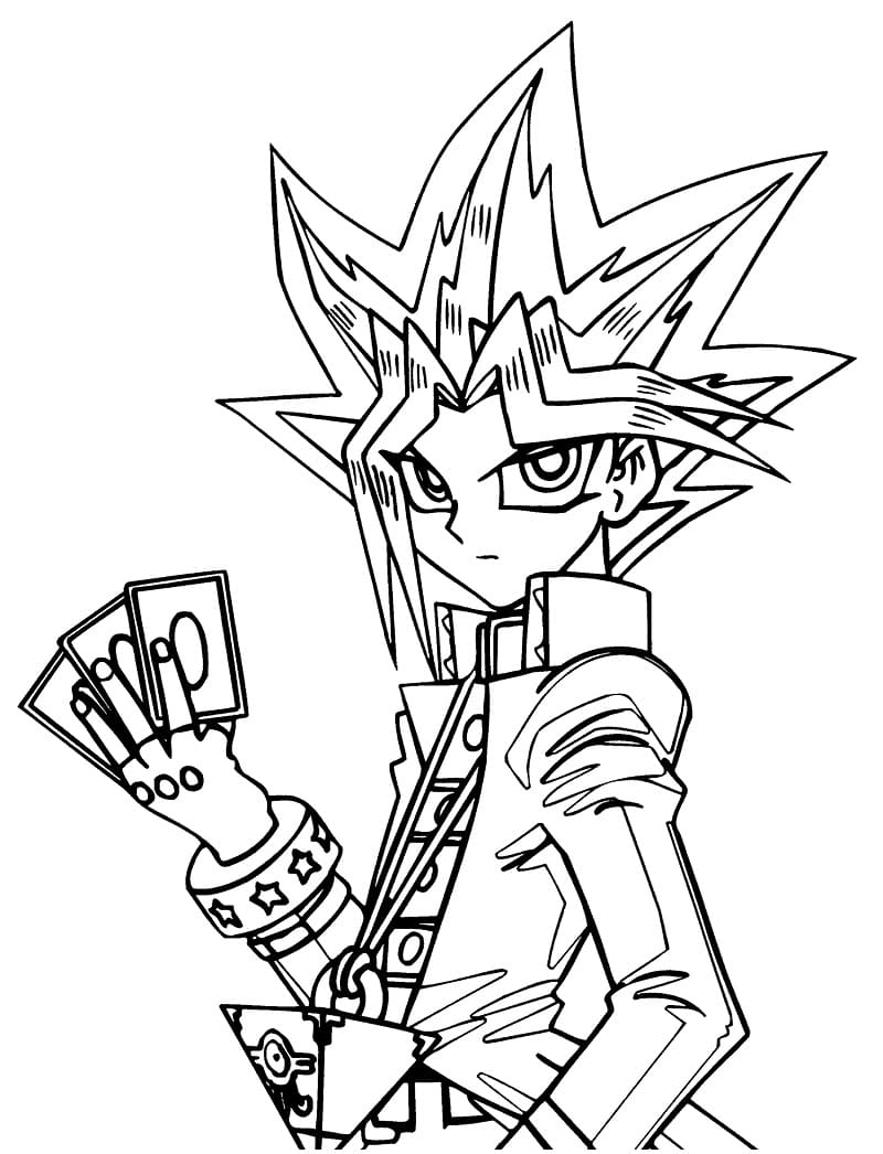 Amazing Yu-Gi-Oh Coloring Game Amazing Yu-Gi-Oh
