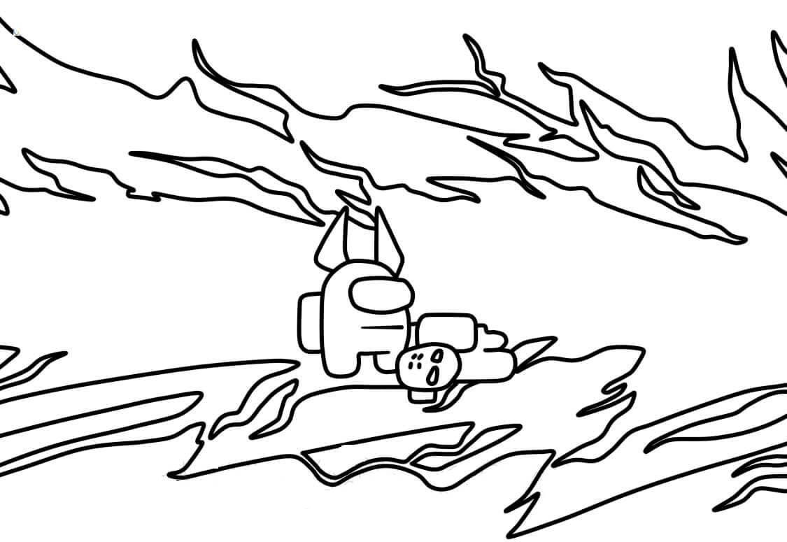 Among Us 14 Coloring Game Among Us 14
