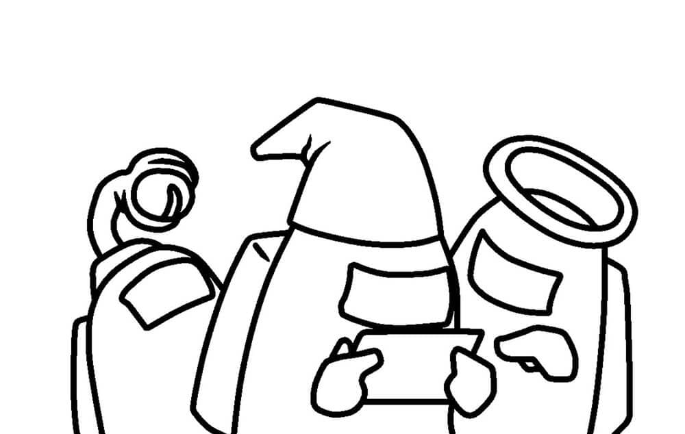 Among Us 19 Coloring Game Among Us 19