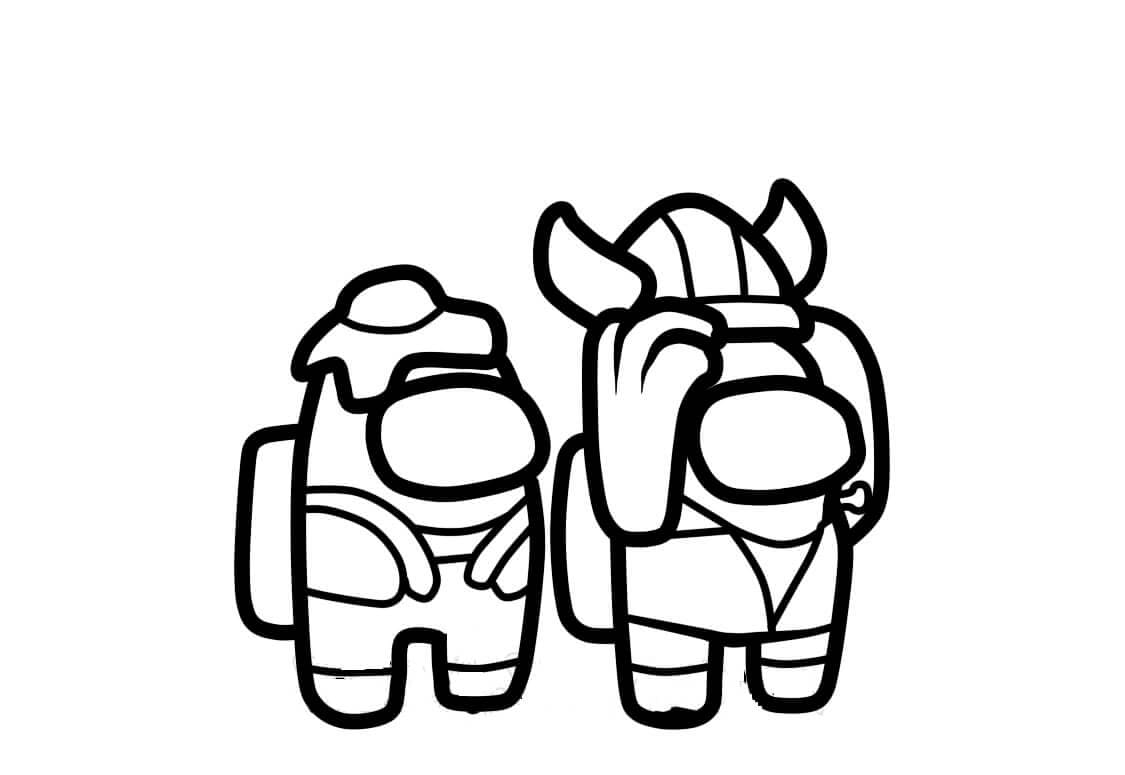 Among Us 3 Coloring Game Among Us 3