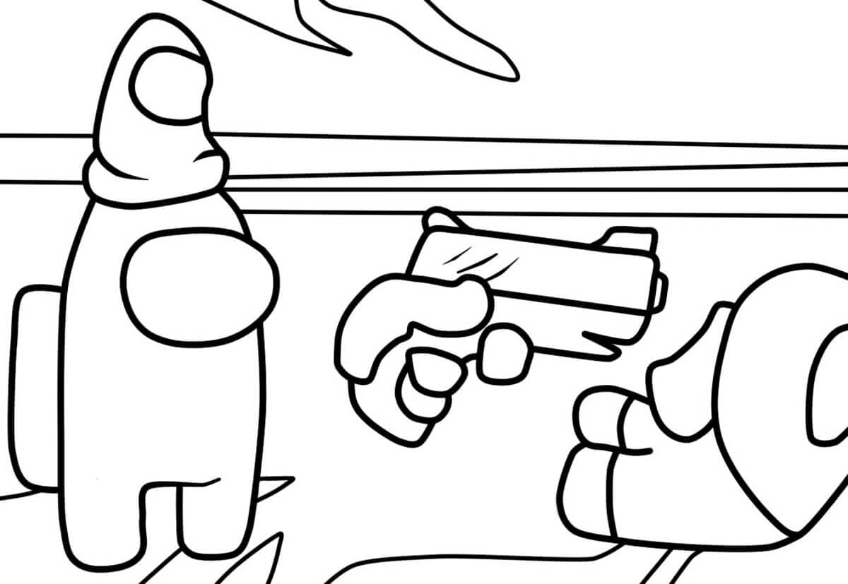 Among Us 35 Coloring Game Among Us 35