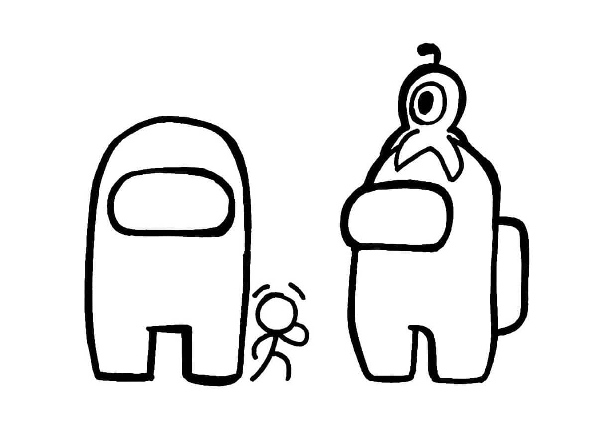 Among Us 38 Coloring Game Among Us 38