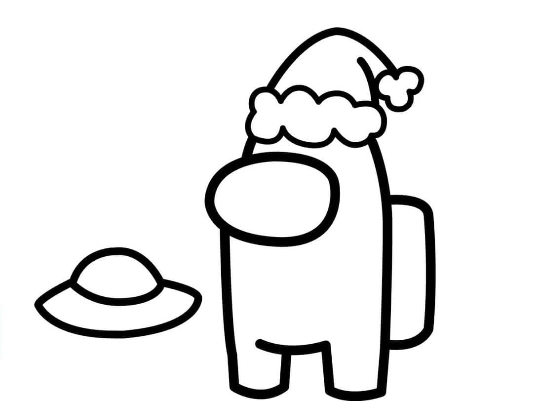 Among Us Alien Coloring Game Among Us Alien