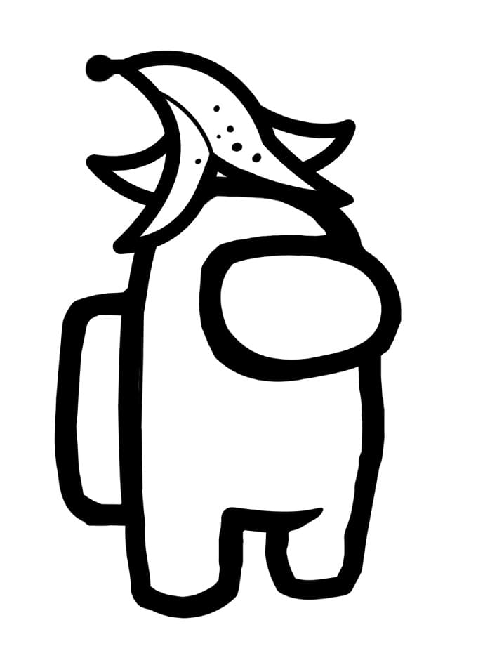 Among Us Banana Coloring Game Among Us Banana