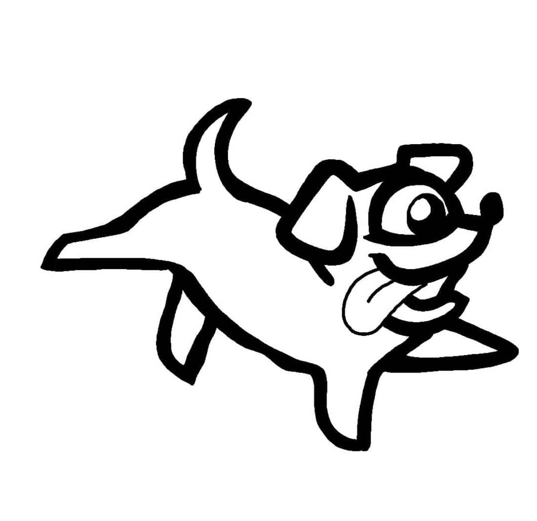Among Us Dog Coloring Game Among Us Dog