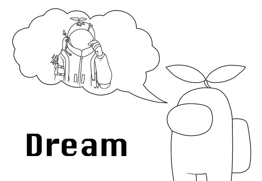 Among Us Dream Coloring Game Among Us Dream