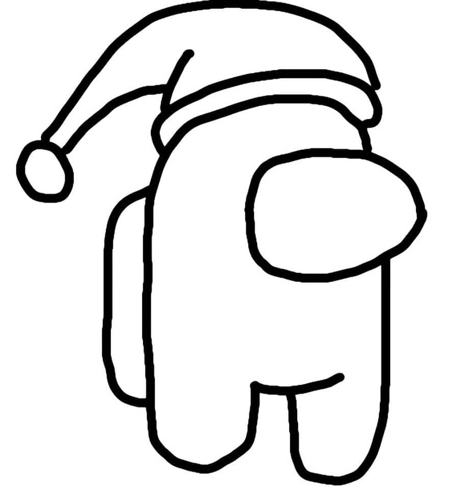 Among Us Santa Claus 2 Coloring Game Among Us Santa Claus 2