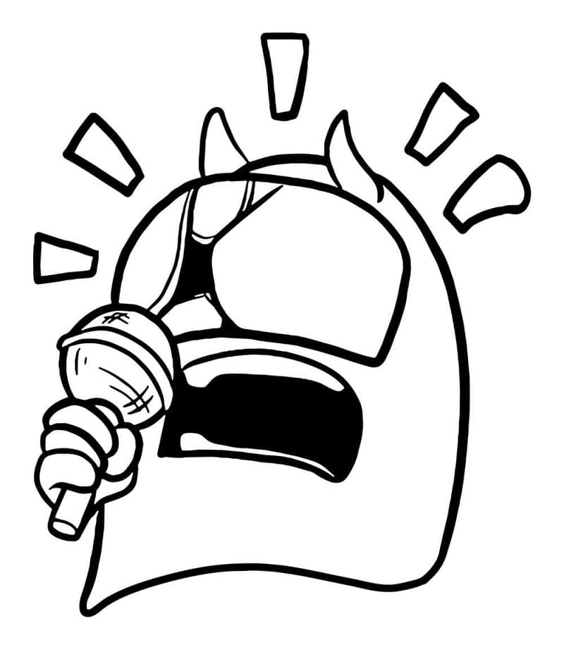 Among Us Singing Coloring Game Among Us Singing