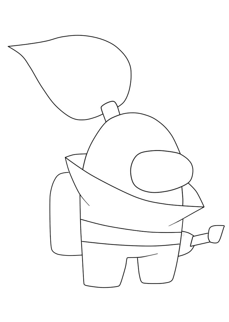 Among Us Yasuo Coloring Game Among Us Yasuo