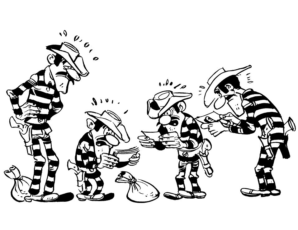 Averell Dalton from Lucky Luke