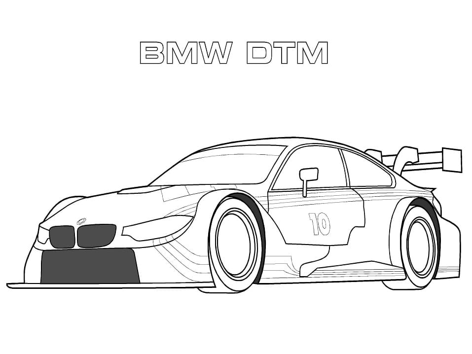 BMW DTM Race Car