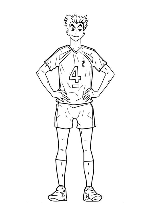 Bokuto Kotarou from Haikyuu!!