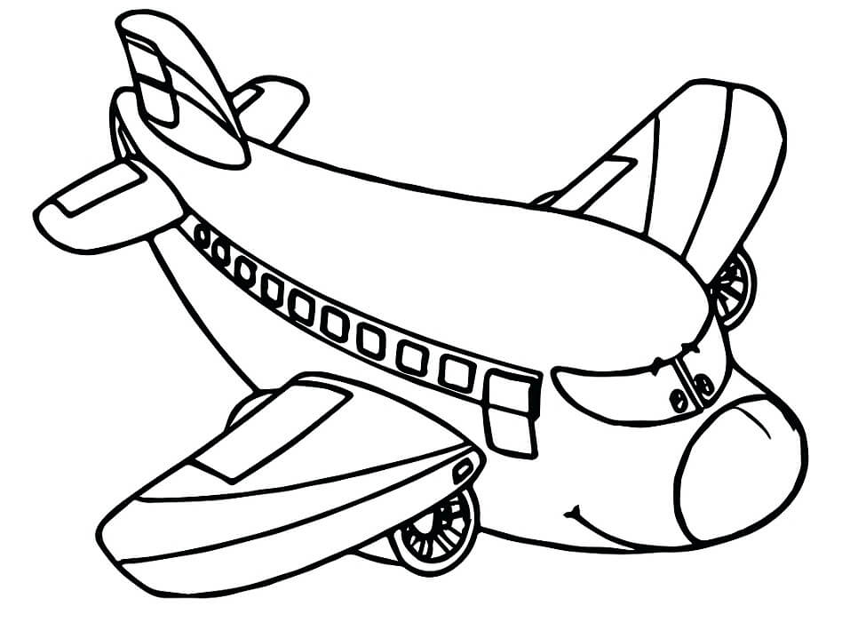 Cartoon Aeroplane