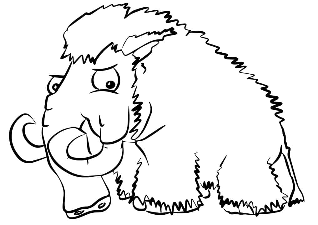 Cartoon Mammoth