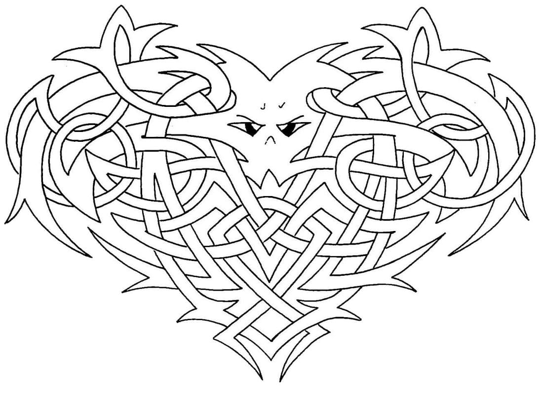 Celtic Knotwork Heart