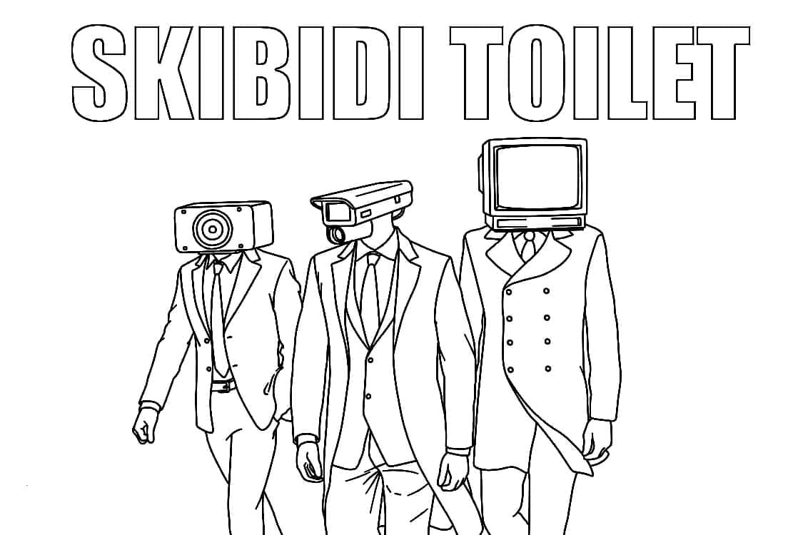 Characters from Skibidi Toilet