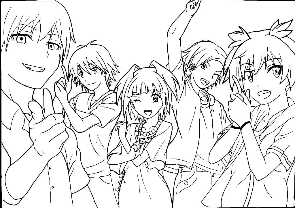 Characters in Assassination Classroom
