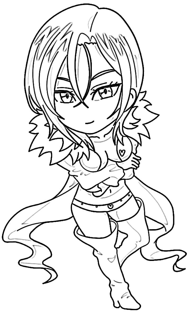 Chibi Merlin Coloring Game Chibi Merlin
