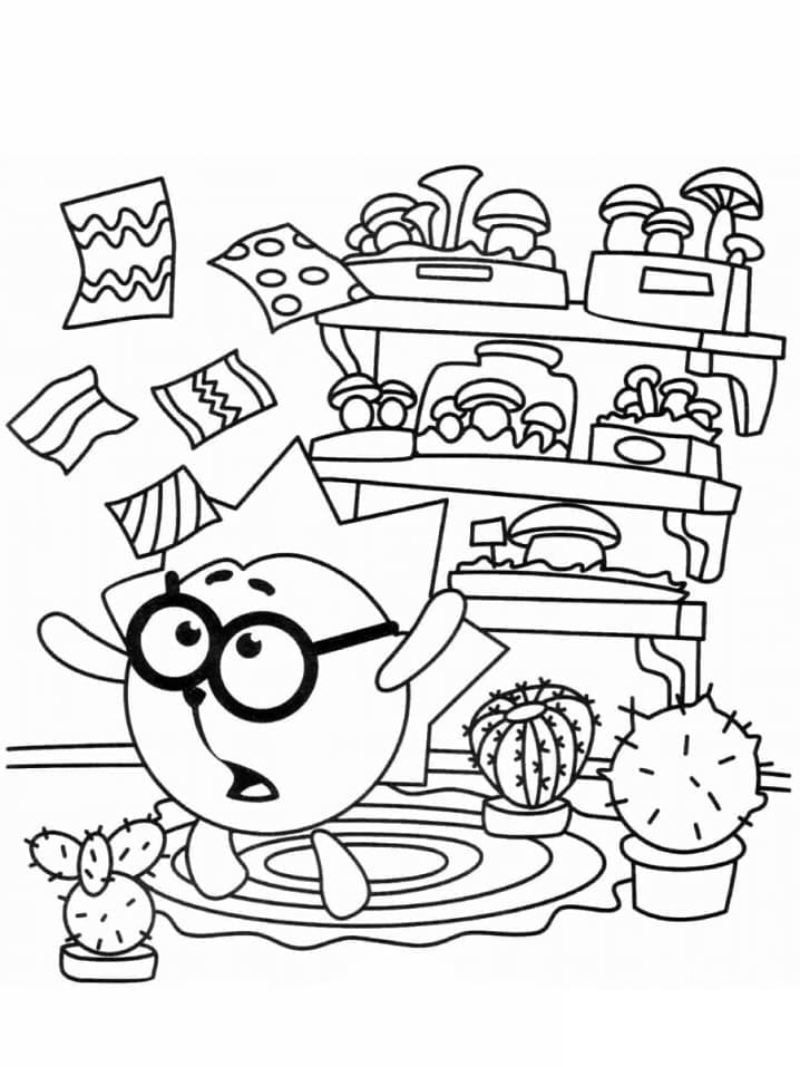 Chikoriki and Cactus Coloring Game Chikoriki and Cactus