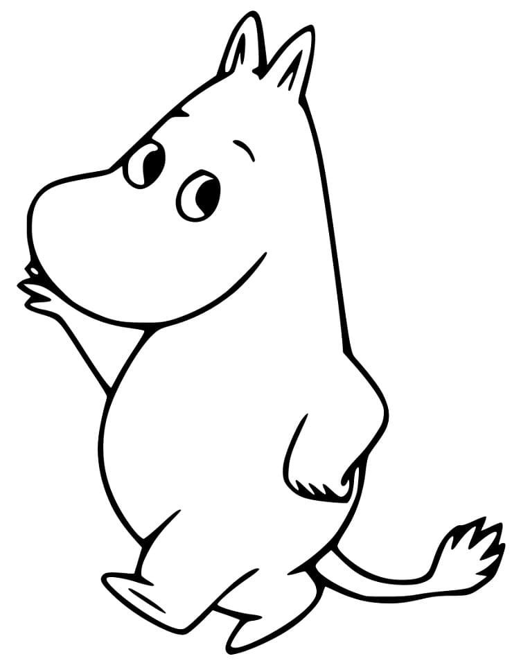 Cute Moomintroll
