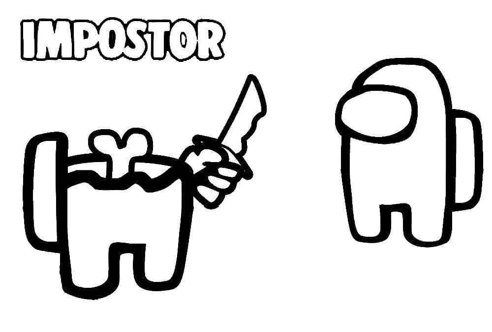 Dead Impostor Coloring Game Dead Impostor