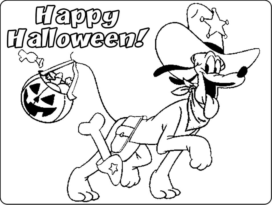 Disney Halloween Pluto