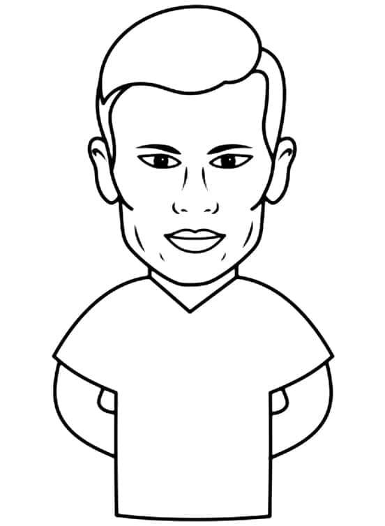 Easy Erling Haaland Coloring Game Easy Erling Haaland