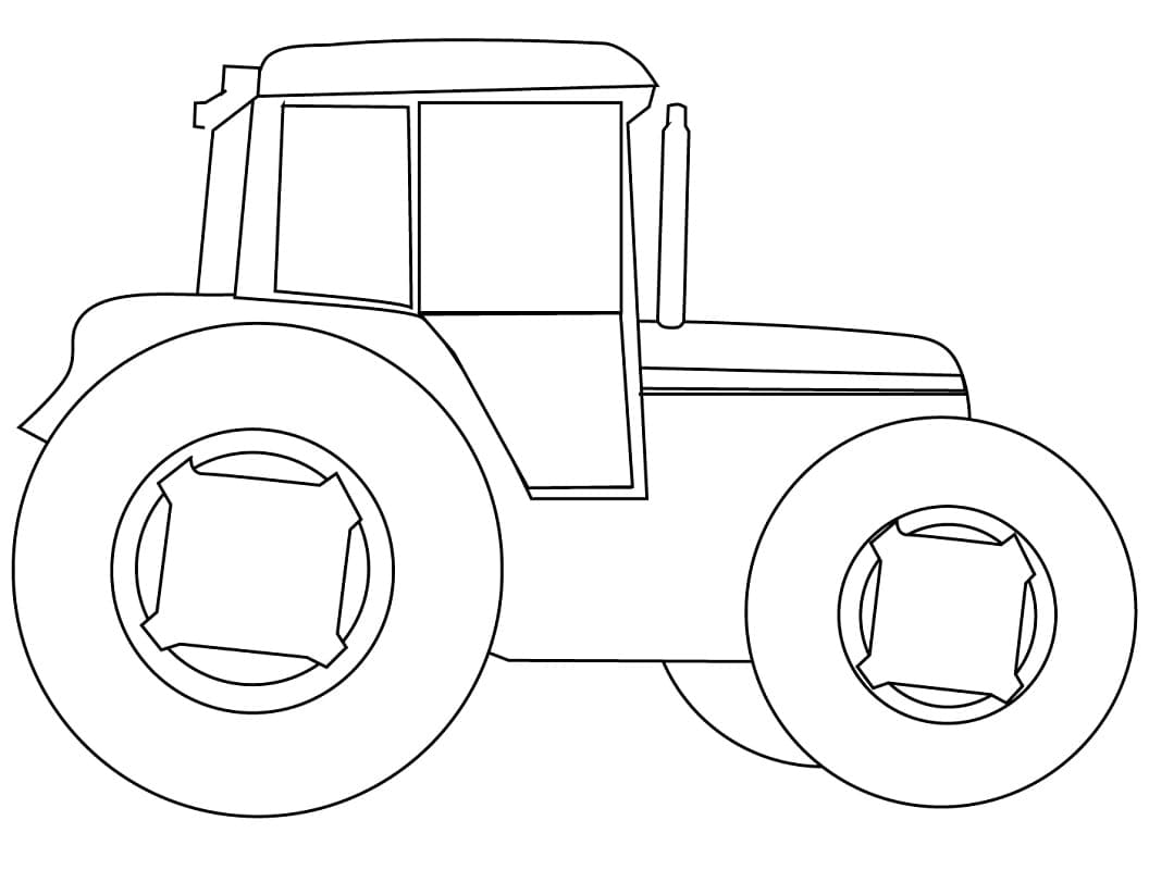 Farm Tractor Coloring Game Farm Tractor