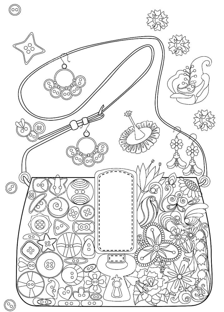 Fashion Bag Coloring Game Fashion Bag