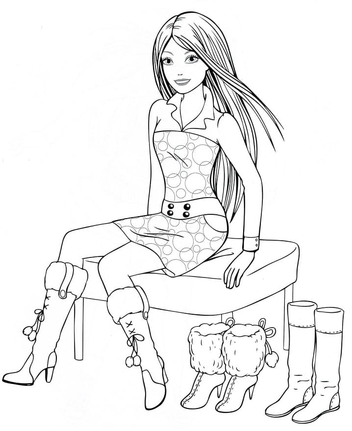 Fashion Shoes Coloring Game Fashion Shoes