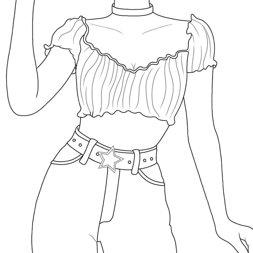 Fashion Top Coloring Game Fashion Top