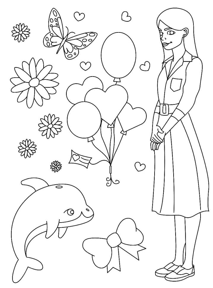 Festive Image Coloring Game Festive Image