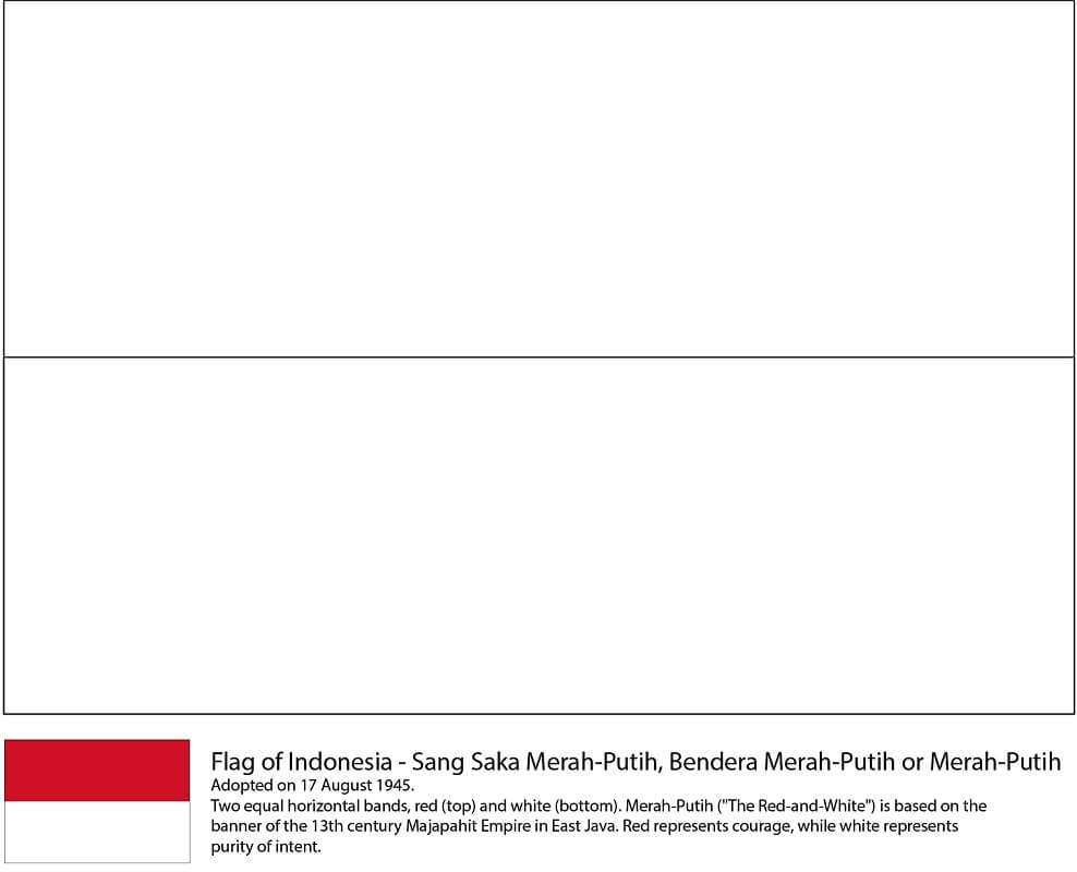 Flag of Indonesia
