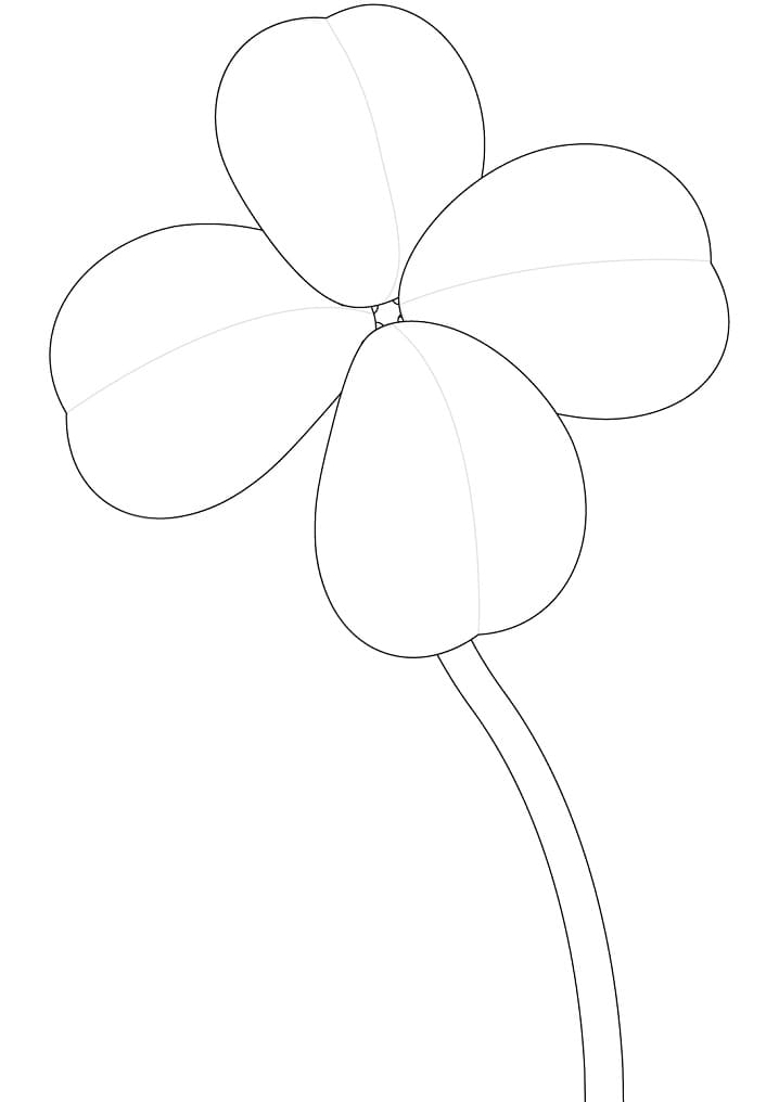 Four Leaf Clover 13 Coloring Game Four Leaf Clover 13