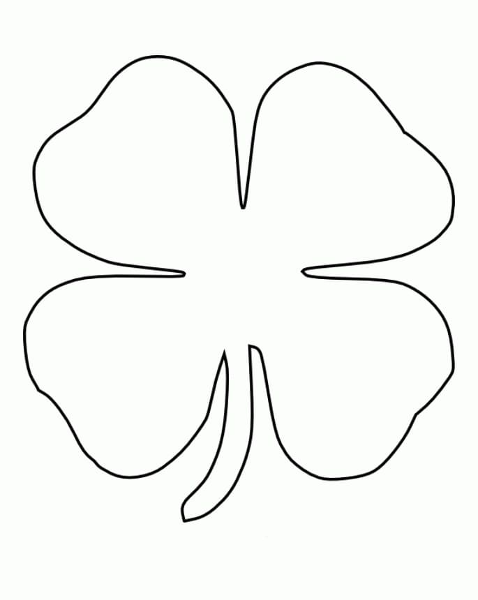 Four Leaf Clover 4 Coloring Game Four Leaf Clover 4