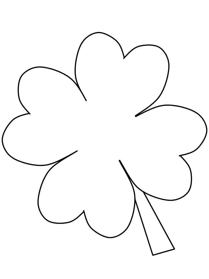 Four Leaf Clover 5 Coloring Game Four Leaf Clover 5