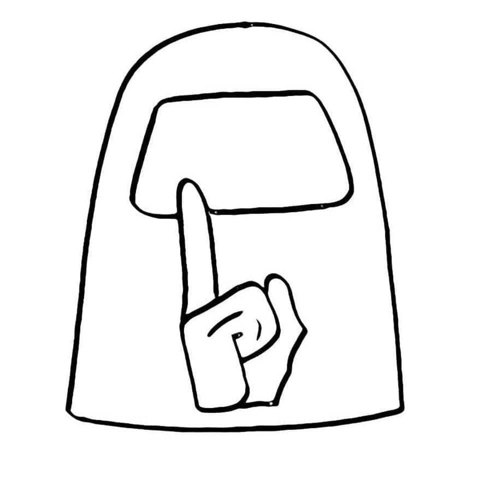 Free Among Us Coloring Game Free Among Us