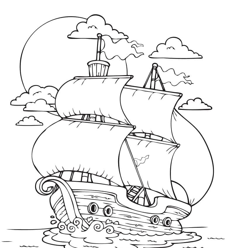 Free Printable Mayflower Coloring Game Free Printable Mayflower