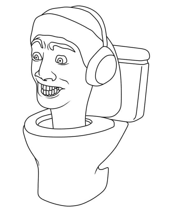 Free Printable Skibidi Toilet