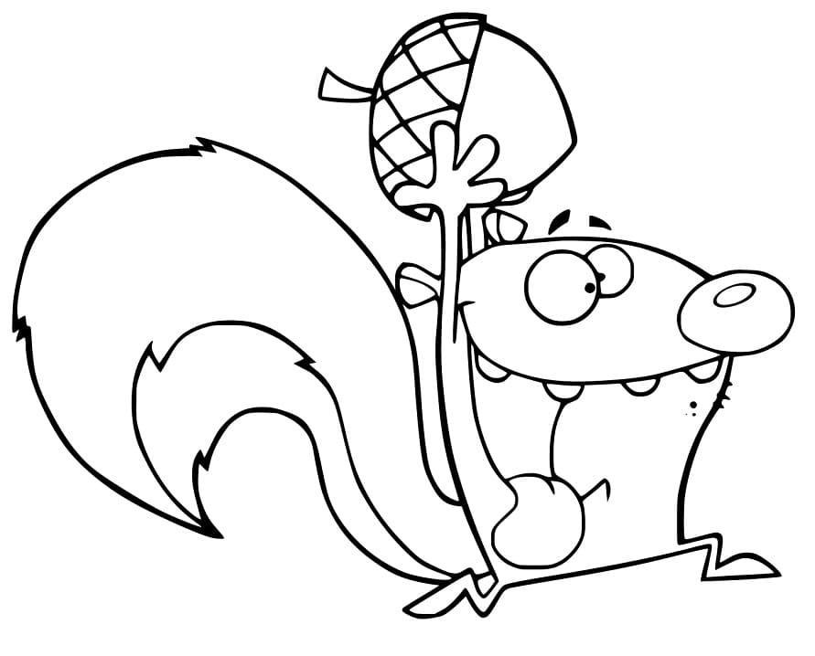 Funny Leon from Squirrel Boy