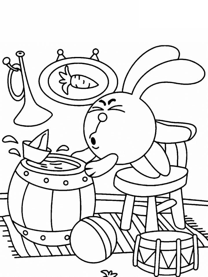 Funny PogoRiki Coloring Game Funny PogoRiki