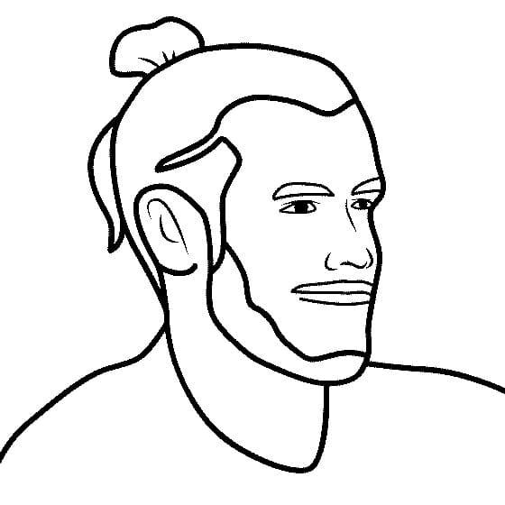Gareth Bale 3 Coloring Game Gareth Bale 3