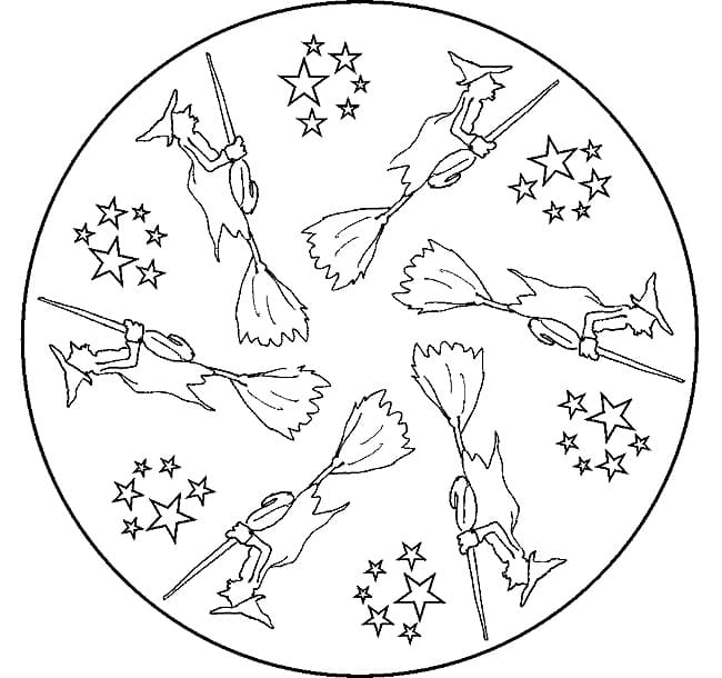 Halloween Mandala 18