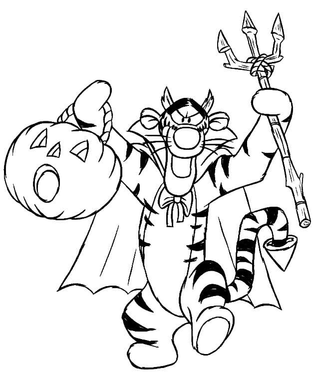 Halloween Tigger