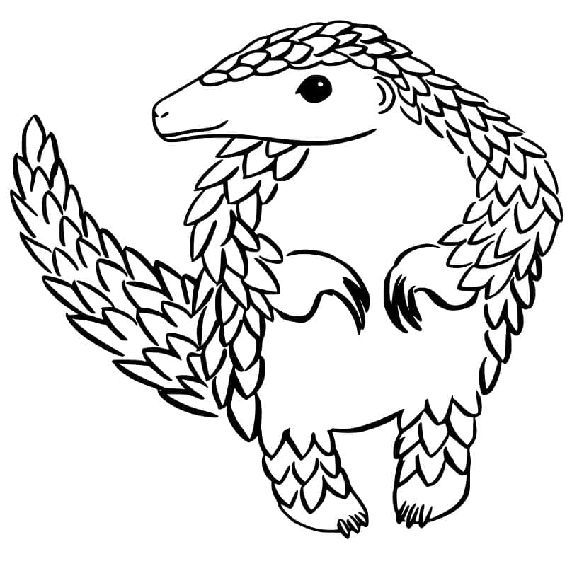 Happy Pangolin