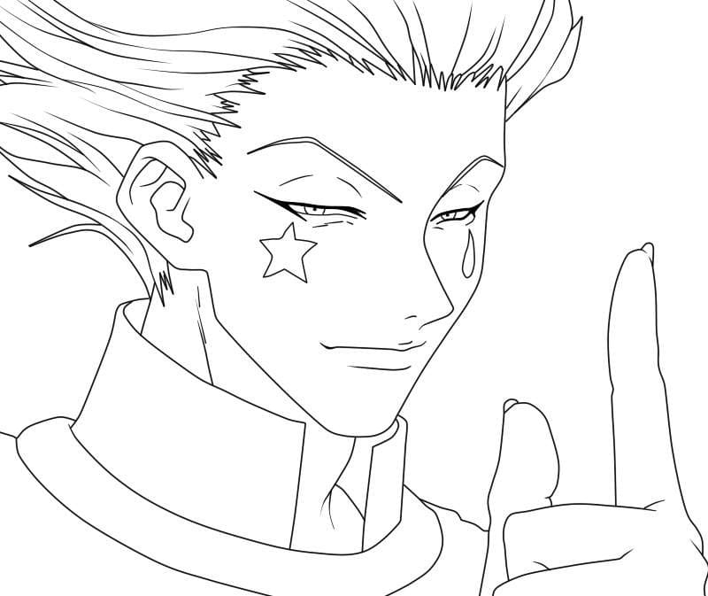 Hisoka from Hunter x Hunter