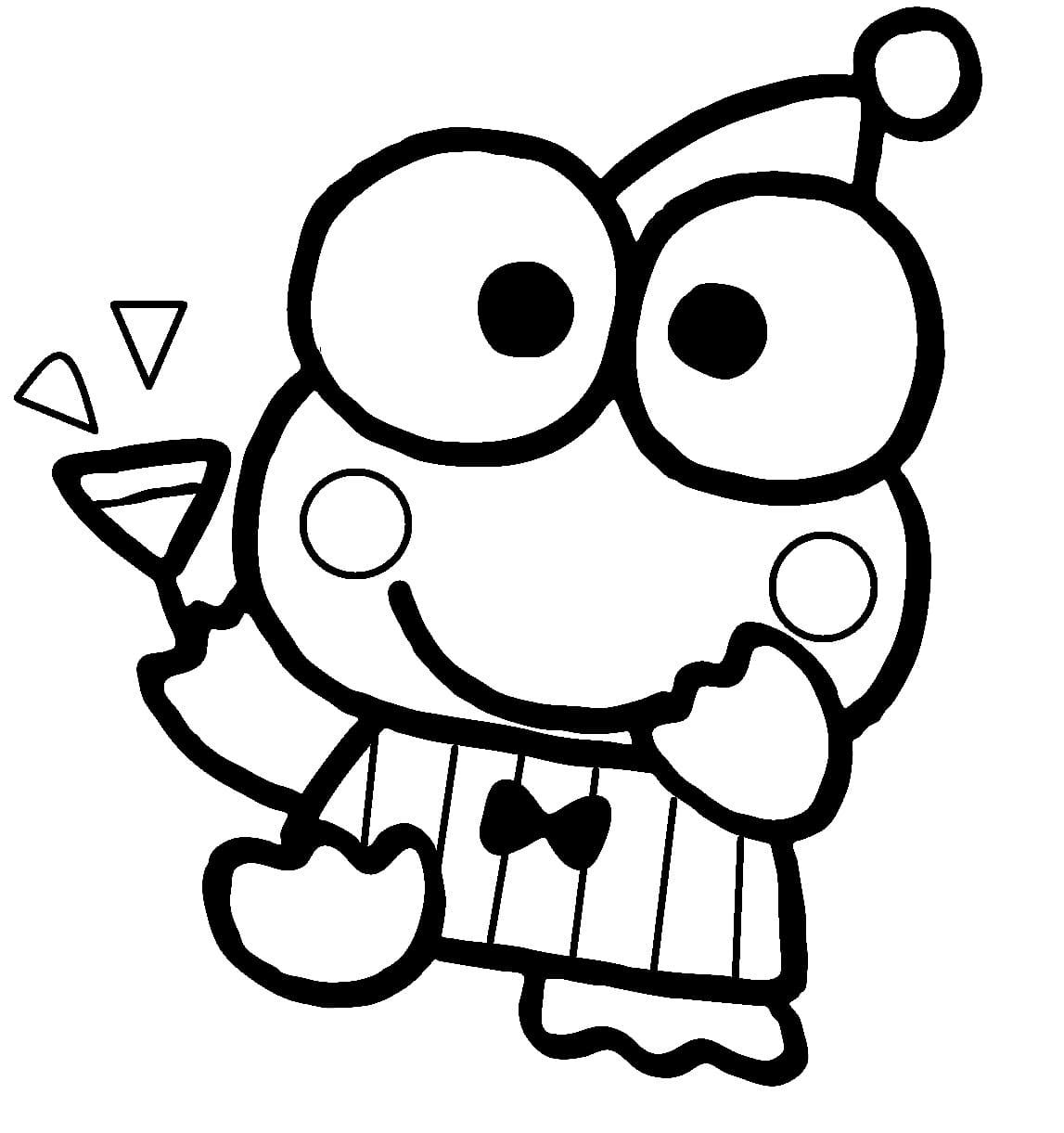 Holiday Keroppi Coloring Game Holiday Keroppi